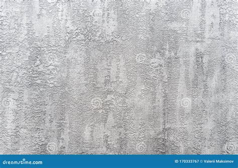 Gray Seamless Venetian Stucco Background And Texture Of Decorative