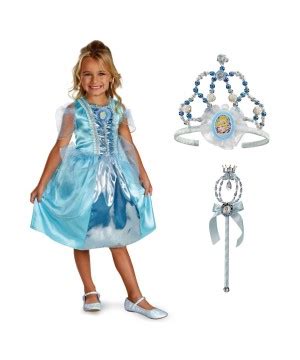 Disney Cinderella Princess Makeover Kit - Girls Costume