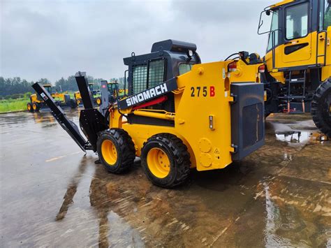 Acceptable Lt T Changlin Nude Packed Skid Steer Loader China Skid Loader Attactment And