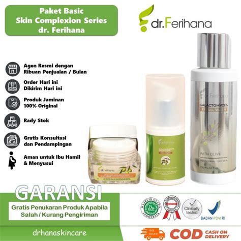 Basic Premium Translucent Dr Ferihana Cosmetics Skincare Paket