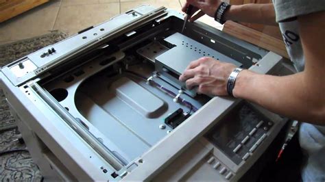 Copy Machine Tear Down Part 1 Youtube