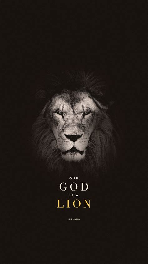 Wednesday Wallpaper: Our God is a Lion - Jacob Abshire