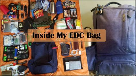 Whats Inside My Edc Bag Gray Man Every Day Carry 2017