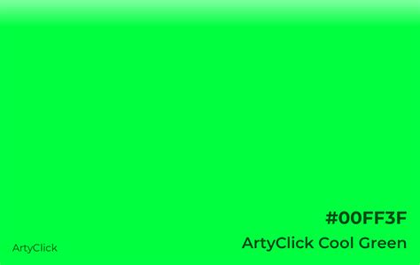 Artyclick Cool Green Color Artyclick