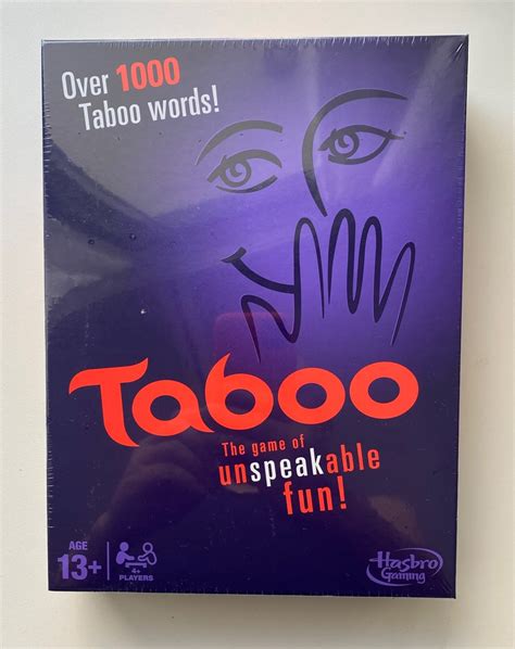 Taboo Board Game Hobbies Toys Toys Games On Carousell