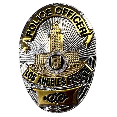 Lapd 1940 Present Badge Pin — Los Angeles Police Museum