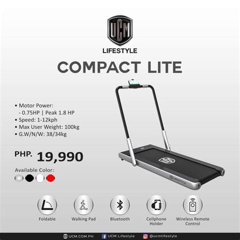 Compact Treadmill Lite - UCM Lifestyle | Lazada PH