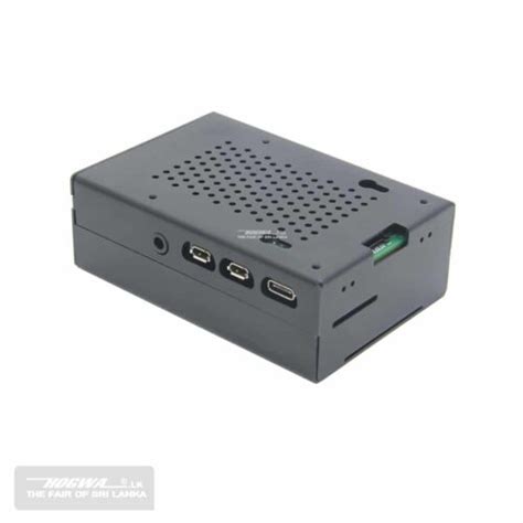 RASPBERRY Pi4 METAL CASE-ENCLOSURE - Chinahub.lk