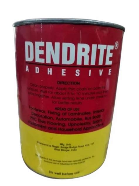 L Dendrite Pc Synthetic Rubber Adhesive Ml Lit Lit At Rs