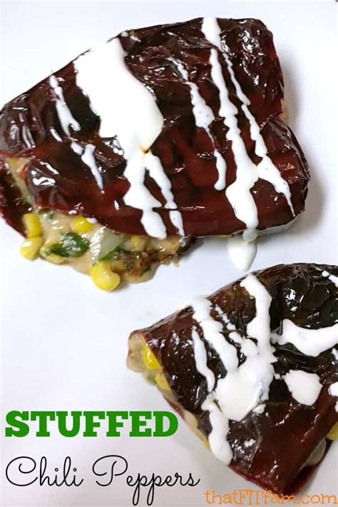 Stuffed Chili Peppers That Fit Fam