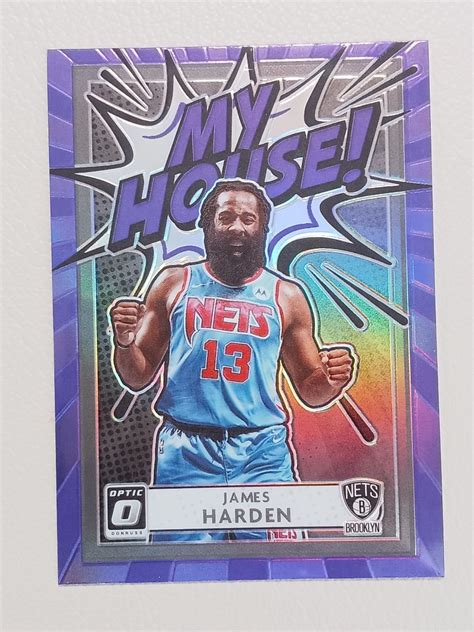 目立った傷や汚れなしNBA 2020 21 PANINI DONRUSS OPTIC ハーデン HARDEN パラレル インサート MY