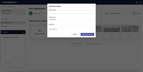 computer vision ai platform visionplatform