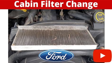 Ford Transit Cabin Filter How To Change Youtube