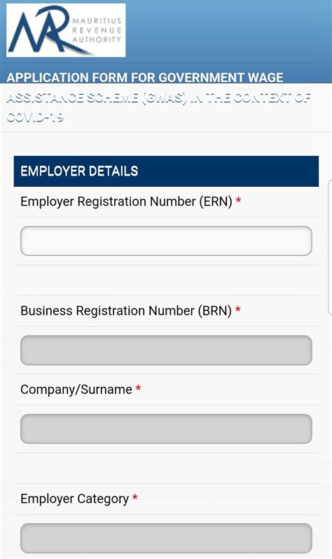 Mra Application Form 2023 - Printable Forms Free Online