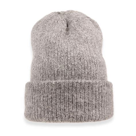 Czapka Damska Zimowa Ciep A Beanie Wywijana Pleciona Moher Moherowa