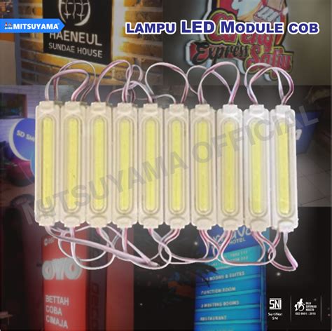 Lampu Led Module 3 Watt 24 Volt 24v Ms 408 Mitsuyama Indonesia Official