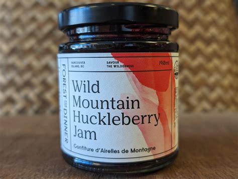 Mountain Huckleberry Jam – Forbes Wild Foods