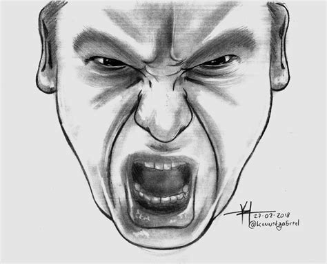 Drawing An Angry Face - Drawing.rjuuc.edu.np