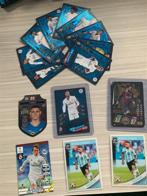 Mixed Soccer Football Cards Lots Tags Ronaldo Messi Real Madrid