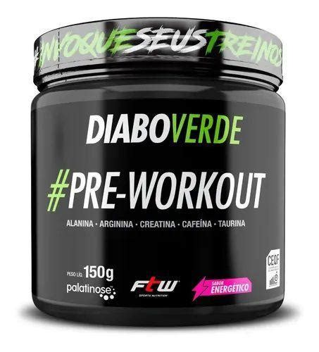 Diabo Verde Insano Ftw G Sabor Energetico Pr Treino Magazine Luiza