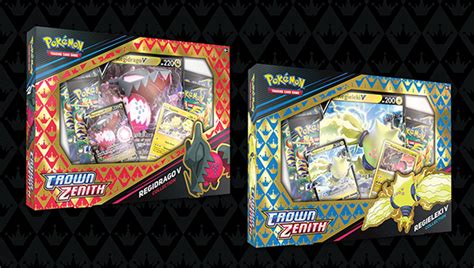 Pokémon TCG Crown Zenith CollectionsRegieleki V Regidrago V