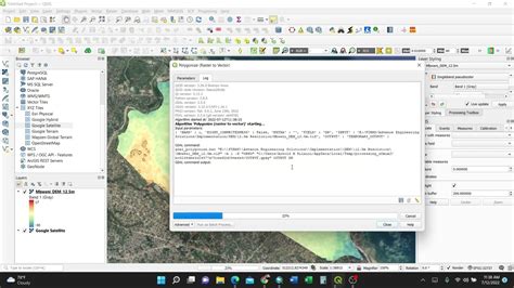 Converting Raster To Vector In Qgis Youtube