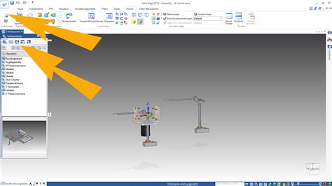 Solid Edge St Linke Men Leiste Einblenden Siemens Digital