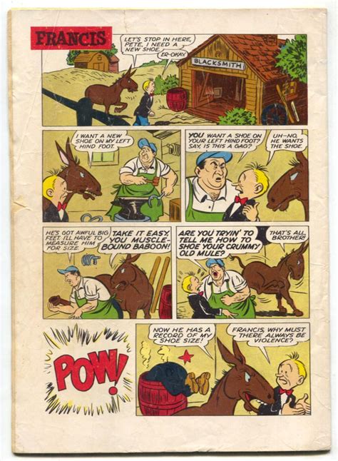 Francis The Famous Talking Mule Four Color Comics Comic