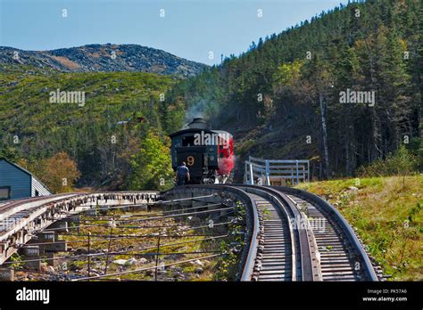 New Hampshire Mount Washington Cog Railway Bretton Woods White