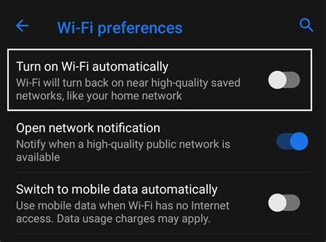 How To Stop Wifi Turn On Automatically On Android Techcult