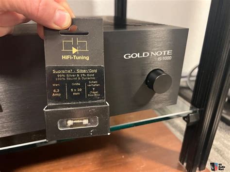 Gold Note IS 1000 Deluxe Integrated With DAC Streamer And Phono