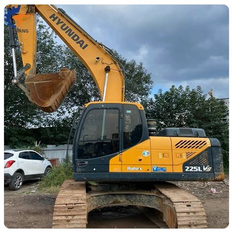 Low Working Hours Hyundai Used Excavator Second Hand Hyundai