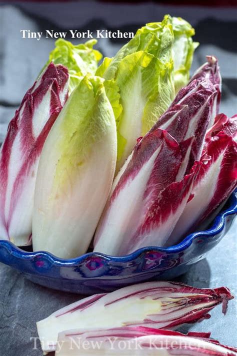 Belgian Endive And Radicchio Salad With Buttermilk Dressing Tiny New York Kitchen