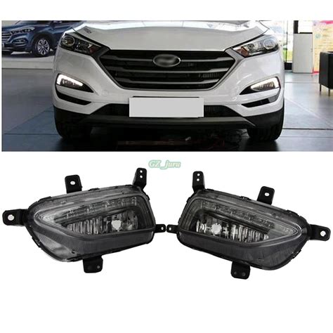 Aliexpress Buy Car Styling Front Led Fog Light Lamp Drl Daytime