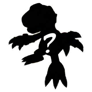 Gugumon Wikimon The Digimon Wiki V Jump Human Silhouette Digimon