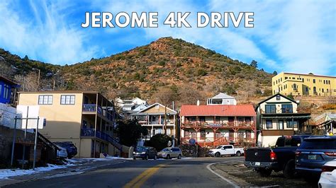 Jerome Arizona 4k Drive Arizona State Route 89a Driving Tour Youtube