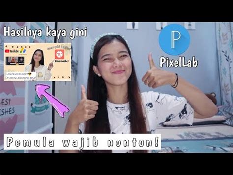 CARA BUAT THUMBNAIL YOUTUBE DI HP Gampang Banget YouTube