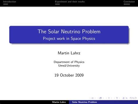 The Solar Neutrino Problem