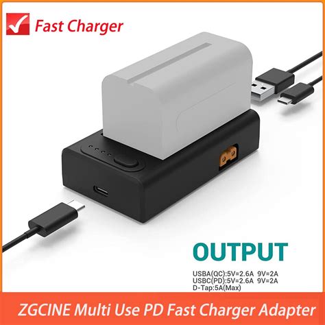 Zgcine Multi Gebruik Pd Fast Charger Adapter Voor Vicedeal