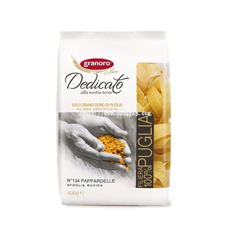 Granoro Dedicato Pappardelle Makarna G Macroonline