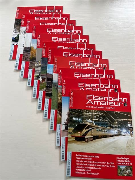 Eisenbahn Amateur Jahrgang 2015 11 Ausgaben Kaufen Auf Ricardo