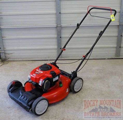 Troy Bilt Tb Cutting Deck Self Propelled Mower W Briggs