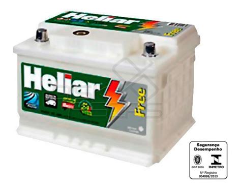 Bateria Heliar Super Free Ah Fox Somente Rj Zona Oeste Mercadolivre