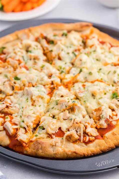 Best Buffalo Chicken Pizza Simply Stacie