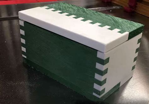 Making A Plastic Finger Joint Box