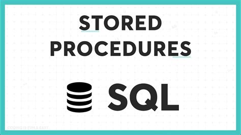 Sql Tutorial For Beginners Stored Procedures Sql Full Course Mysql