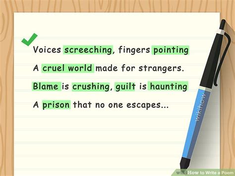 How to Write a Poem (with 3 Sample Poems) - wikiHow