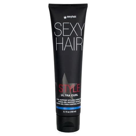 Sexy Hair Style Ultra Curl Support Styling Creme Gel Beauty Care Choices