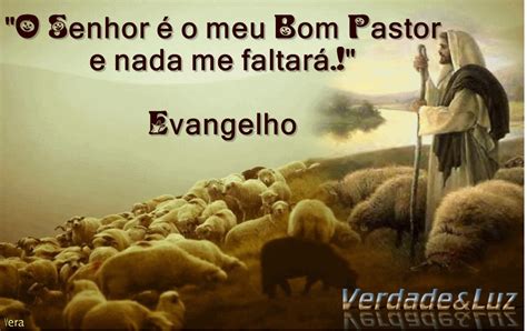 O Senhor é o meu Bom Pastor e nada me faltará Evangelho Verdade Luz