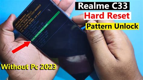 Realme C33 Hard Reset Remove Pattern Pin Lock Forget Password